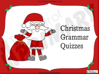Christmas Grammar Games